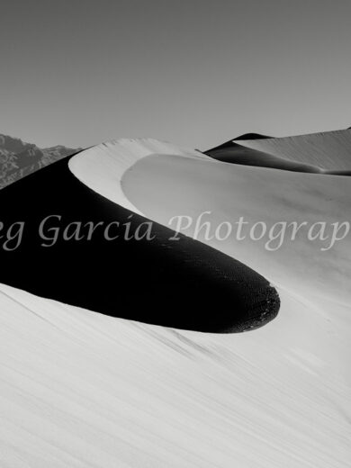 Dunes, Death Valley Black and White Print