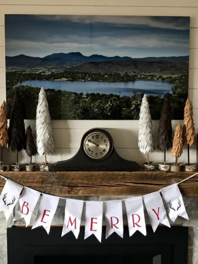 BE MERRY BANNER